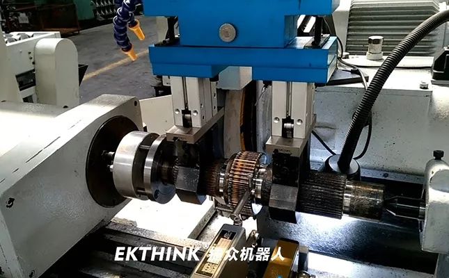 重型桁架機(jī)械手,外圓磨床磨輸入軸(圖1) 重型桁架機(jī)械手